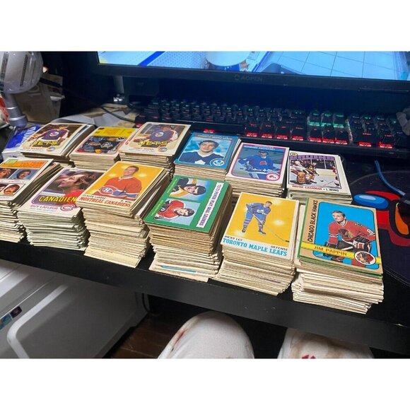 Vintage 1970s Opc Hockey Card Lot O-Pee-Chee NHL GOOD CONDITION 1000+ CARDS - Picture 3 of 16